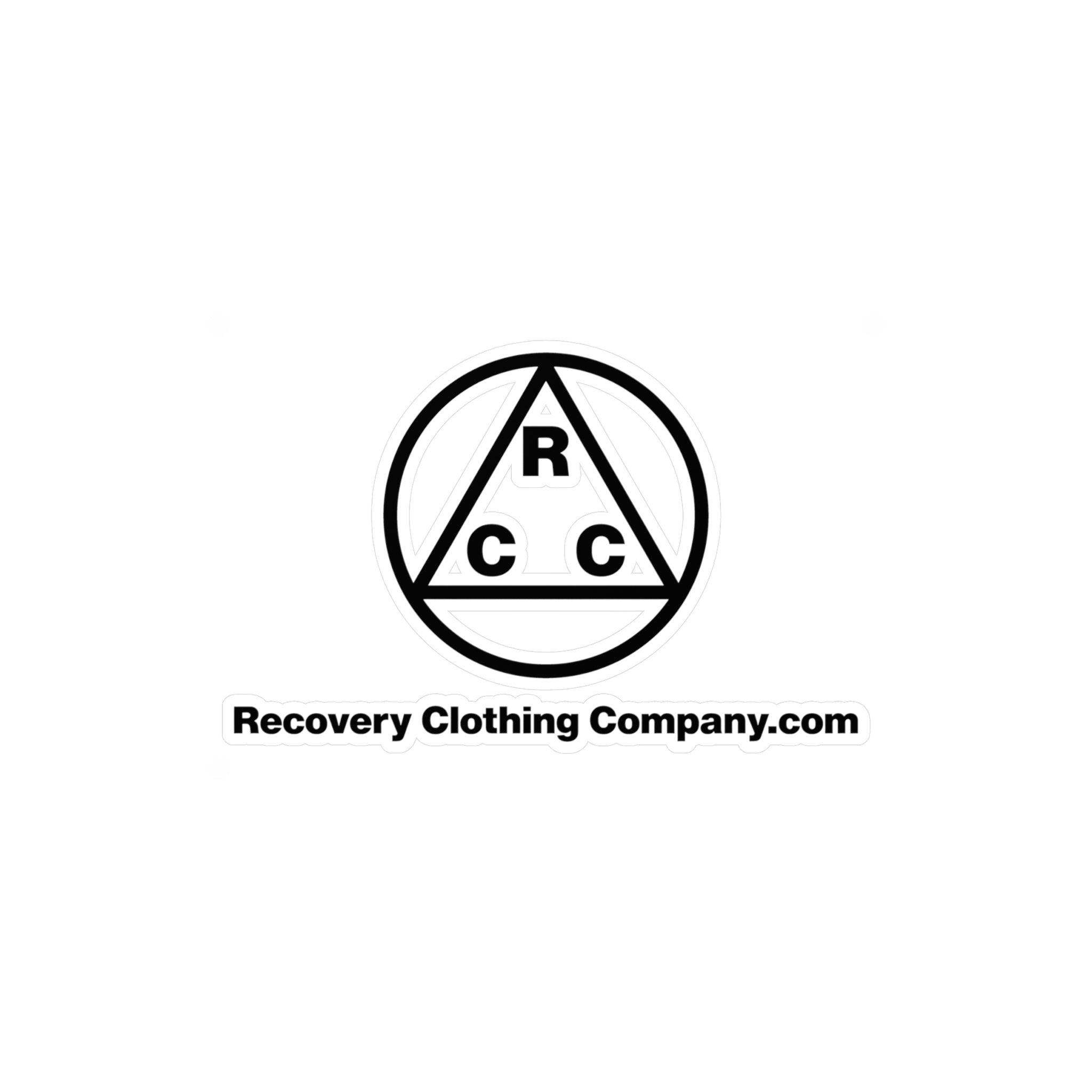 Recovery Clothing Company Kiss-Cut Vinyl Decal – RCC Logo Sticker (Recovery Clothing Company.com)