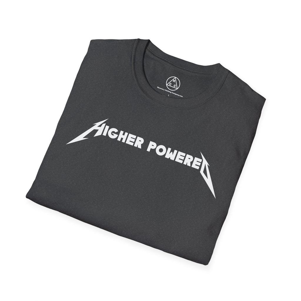 "Higher Powered" T-Shirt — Recovery Clothing Company Logo Tee
