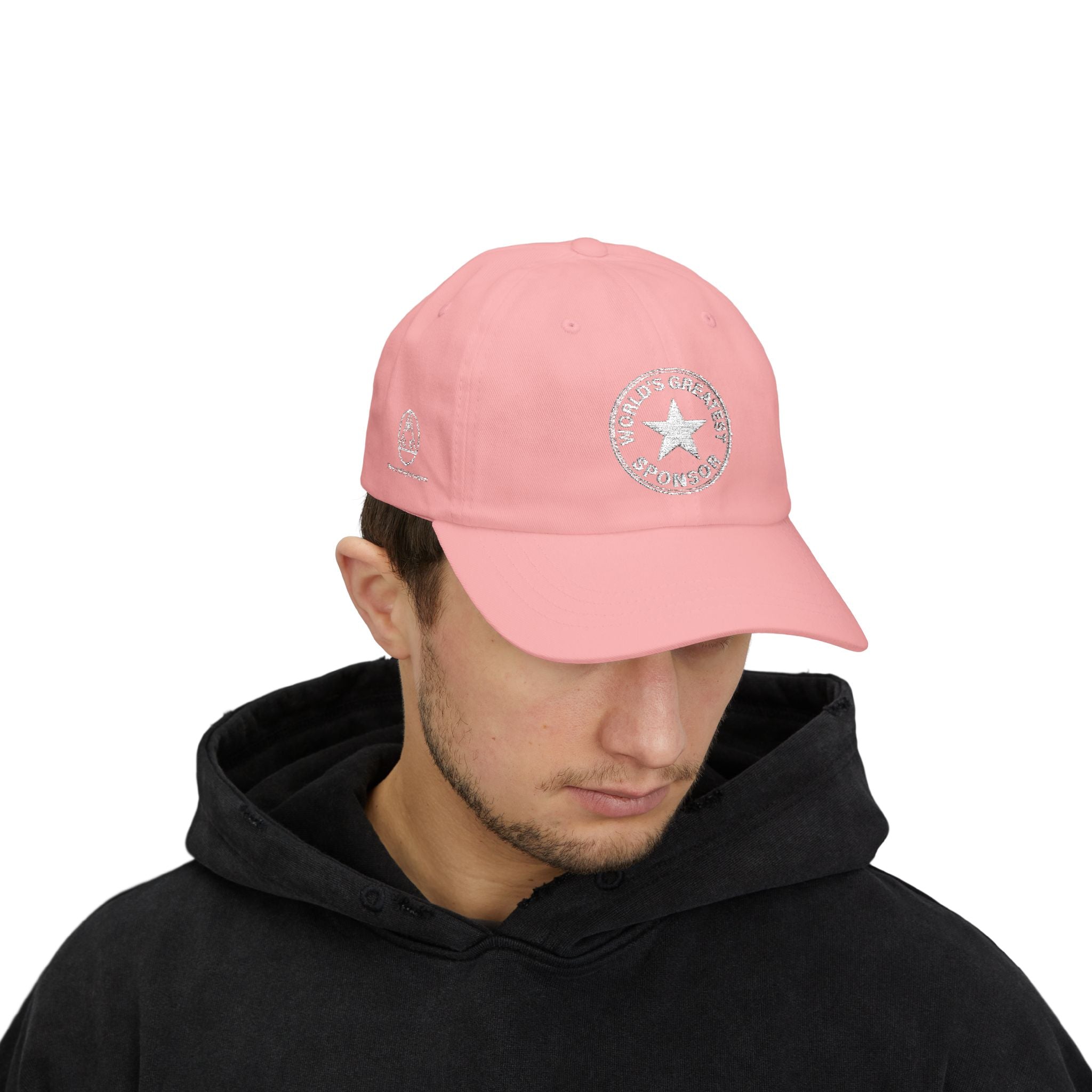 "World's Greatest Sponsor" Dad Cap — Vintage Distressed Embroidered Star Baseball Hat