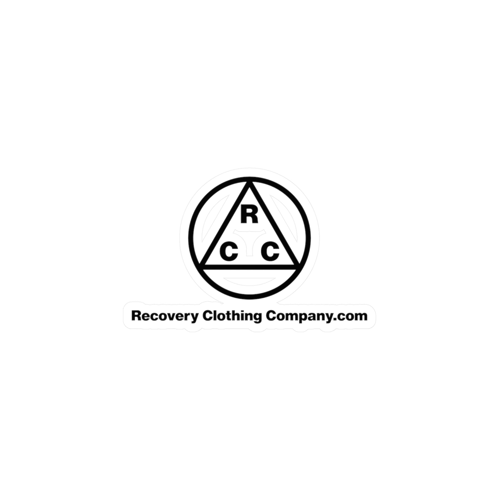 Recovery Clothing Company Kiss-Cut Vinyl Decal – RCC Logo Sticker (Recovery Clothing Company.com)