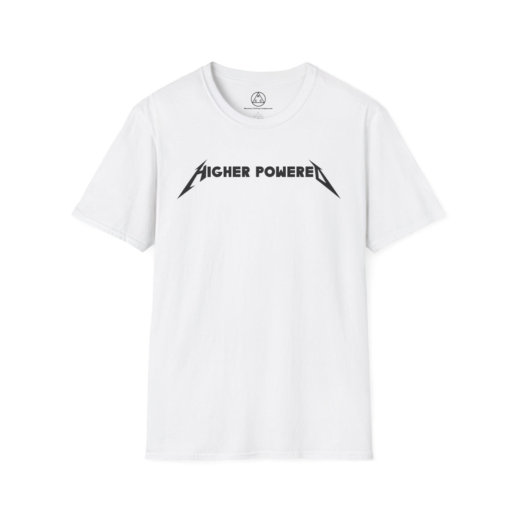 "Higher Powered" T-Shirt — Recovery Clothing Company Logo Tee