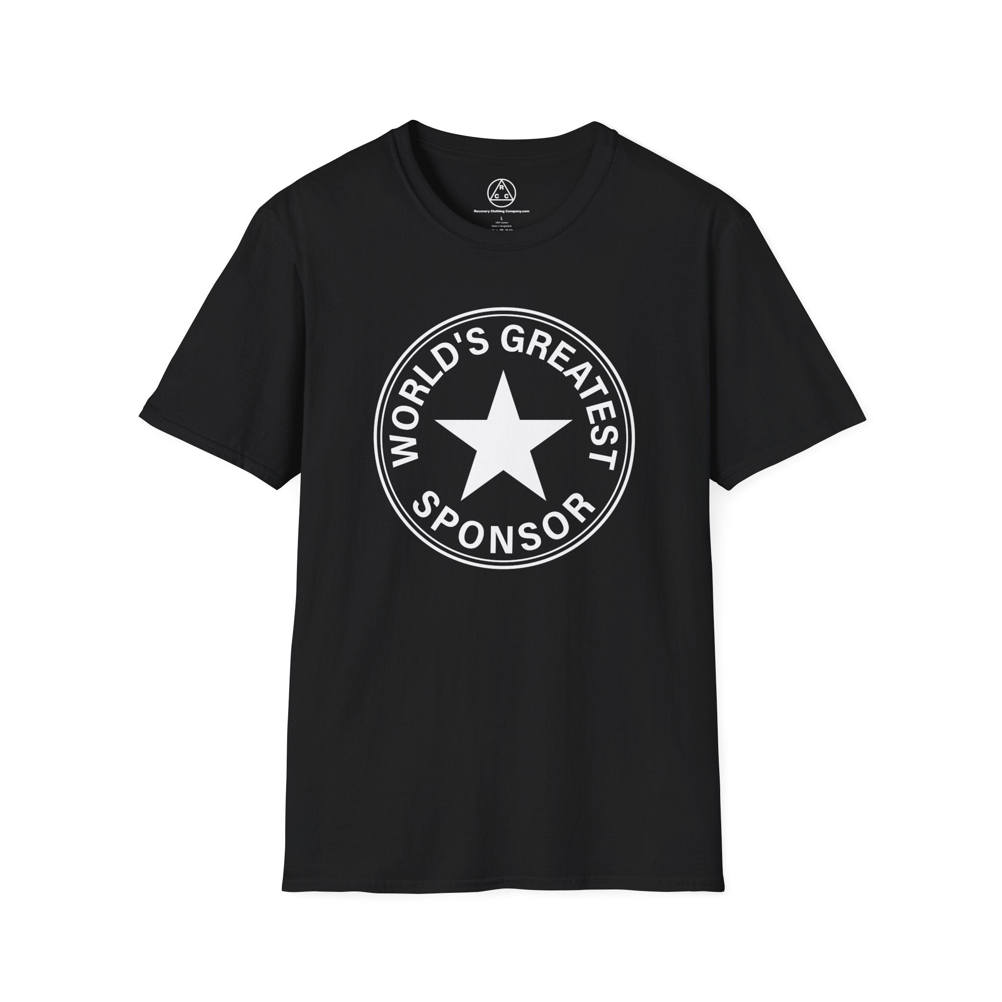 "World's Greatest Sponsor" Recovery T-Shirt