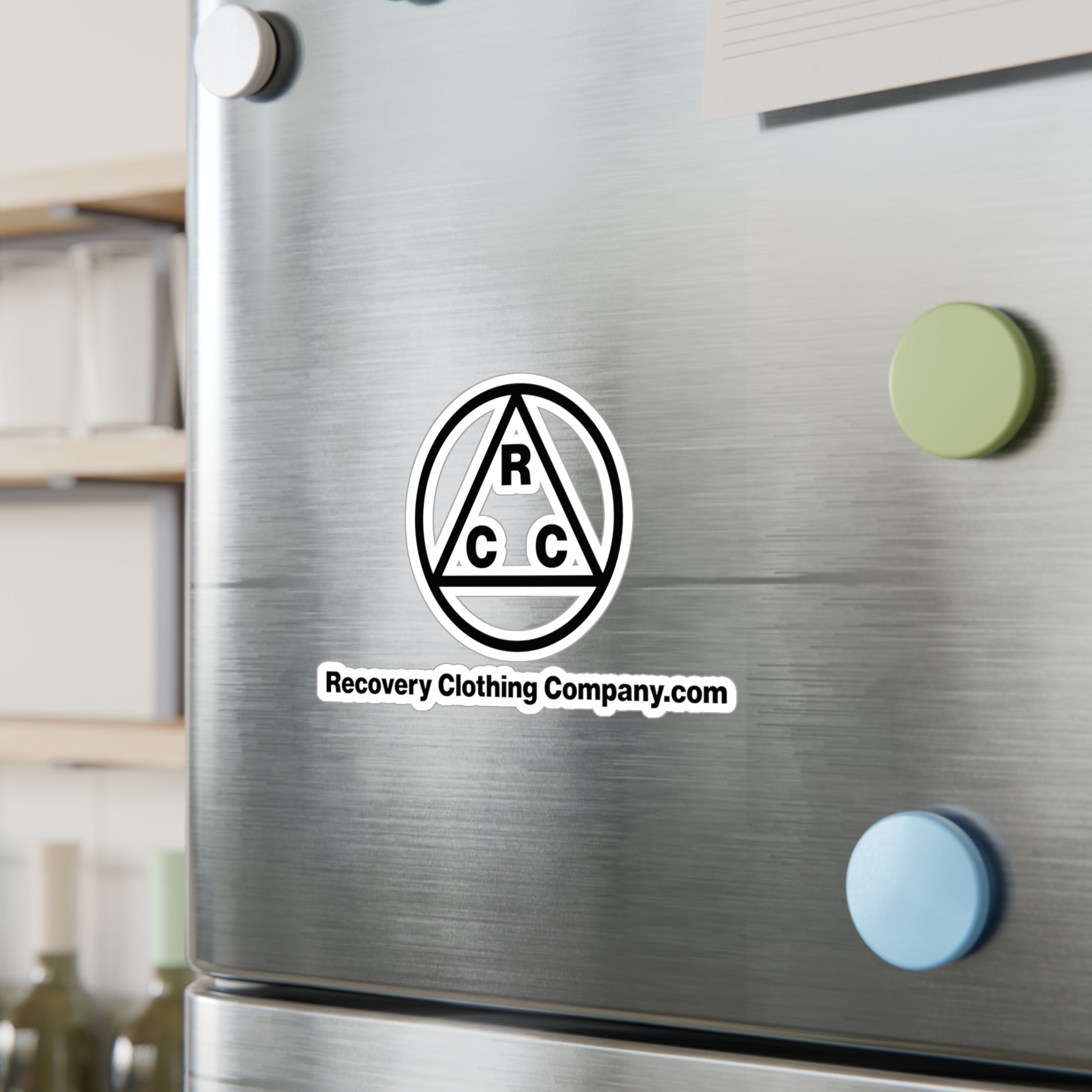 Recovery Clothing Company Kiss-Cut Vinyl Decal – RCC Logo Sticker (Recovery Clothing Company.com)