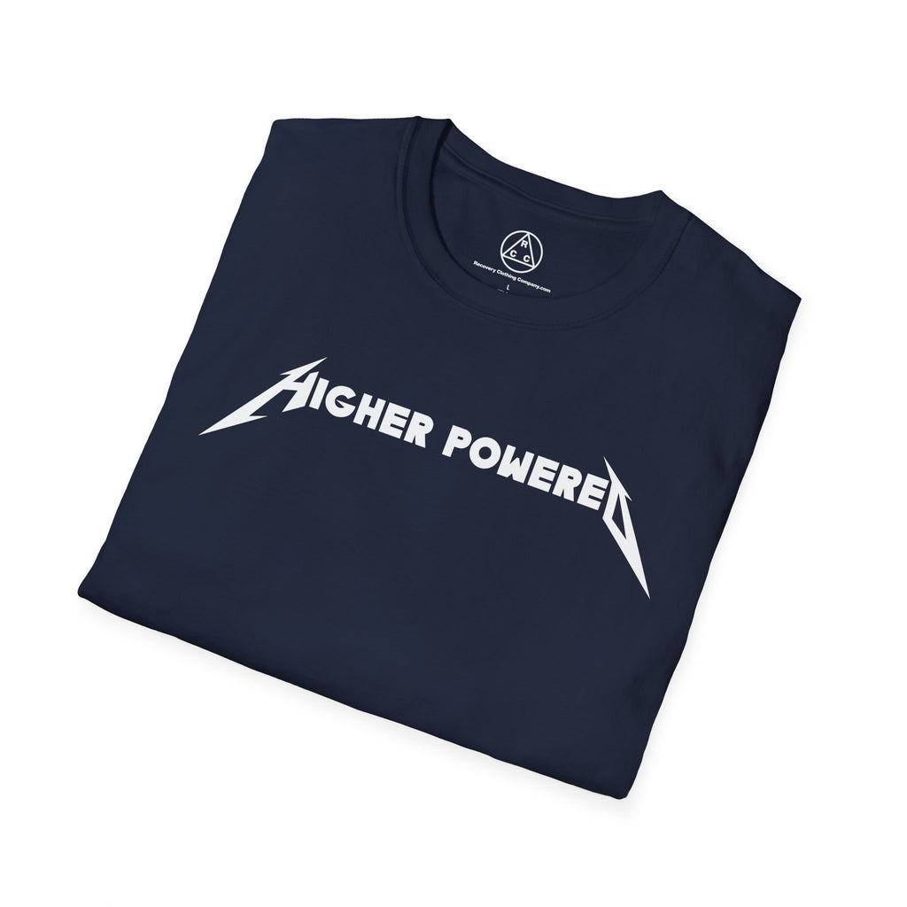 "Higher Powered" T-Shirt — Recovery Clothing Company Logo Tee