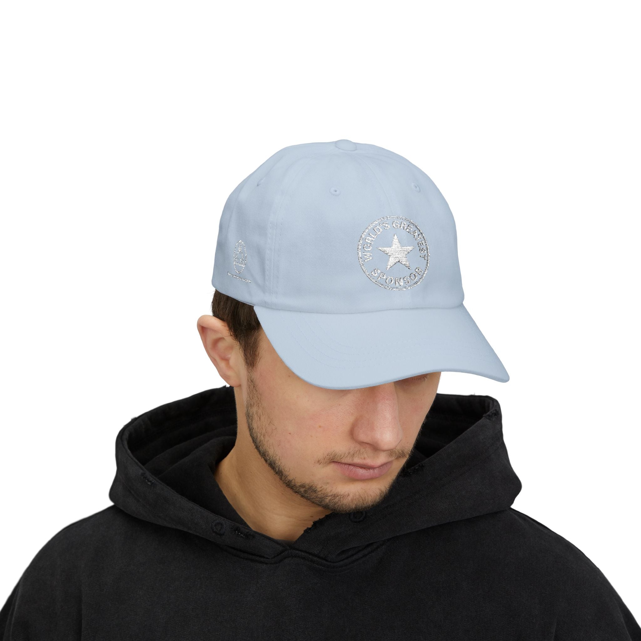 "World's Greatest Sponsor" Dad Cap — Vintage Distressed Embroidered Star Baseball Hat