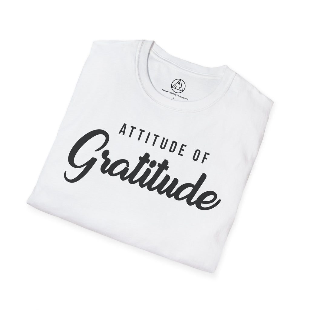 "Attitude of Gratitude" Recovery Tee
