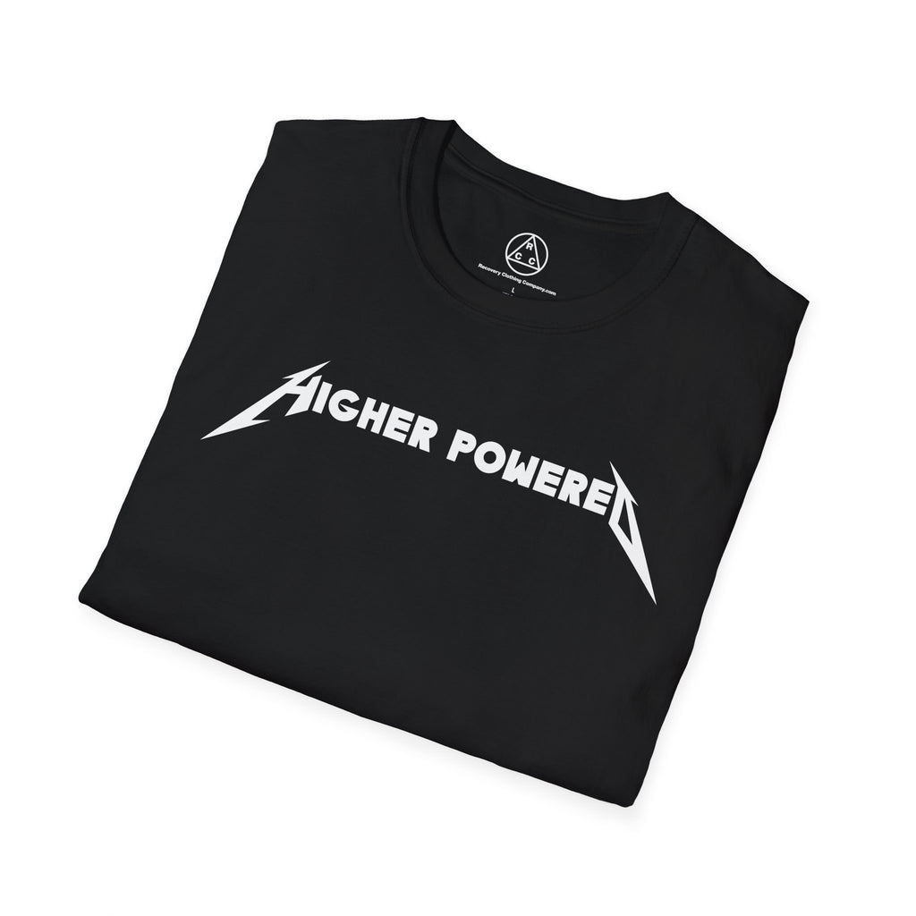 "Higher Powered" T-Shirt — Recovery Clothing Company Logo Tee