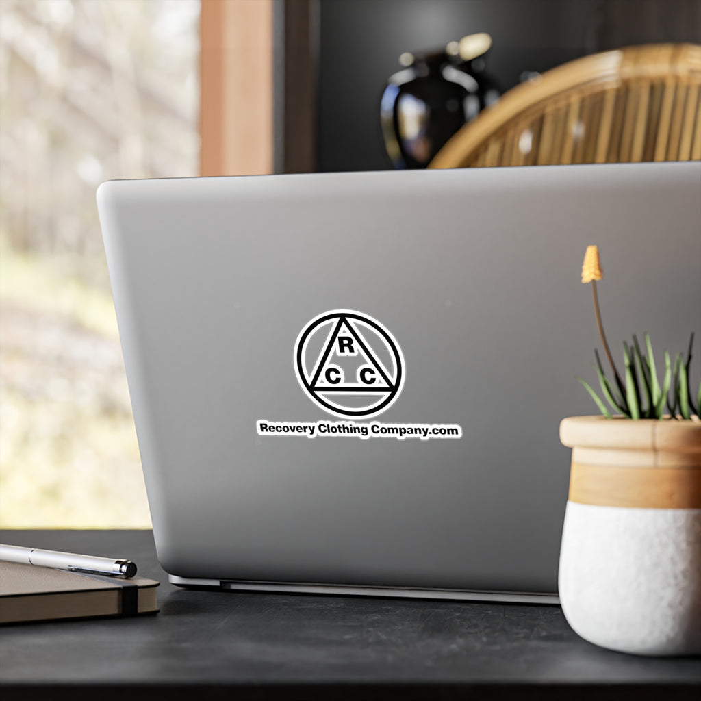 Recovery Clothing Company Kiss-Cut Vinyl Decal – RCC Logo Sticker (Recovery Clothing Company.com)