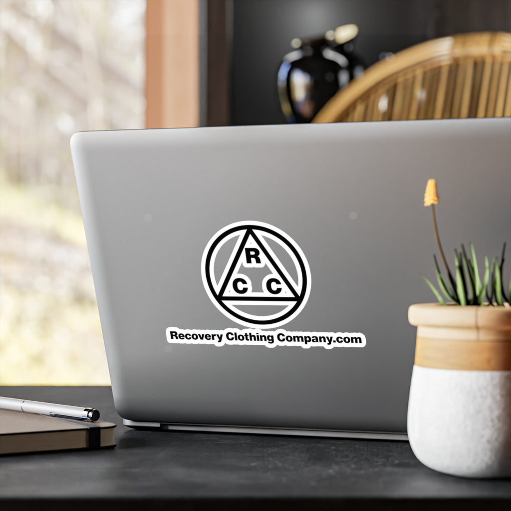 Recovery Clothing Company Kiss-Cut Vinyl Decal – RCC Logo Sticker (Recovery Clothing Company.com)
