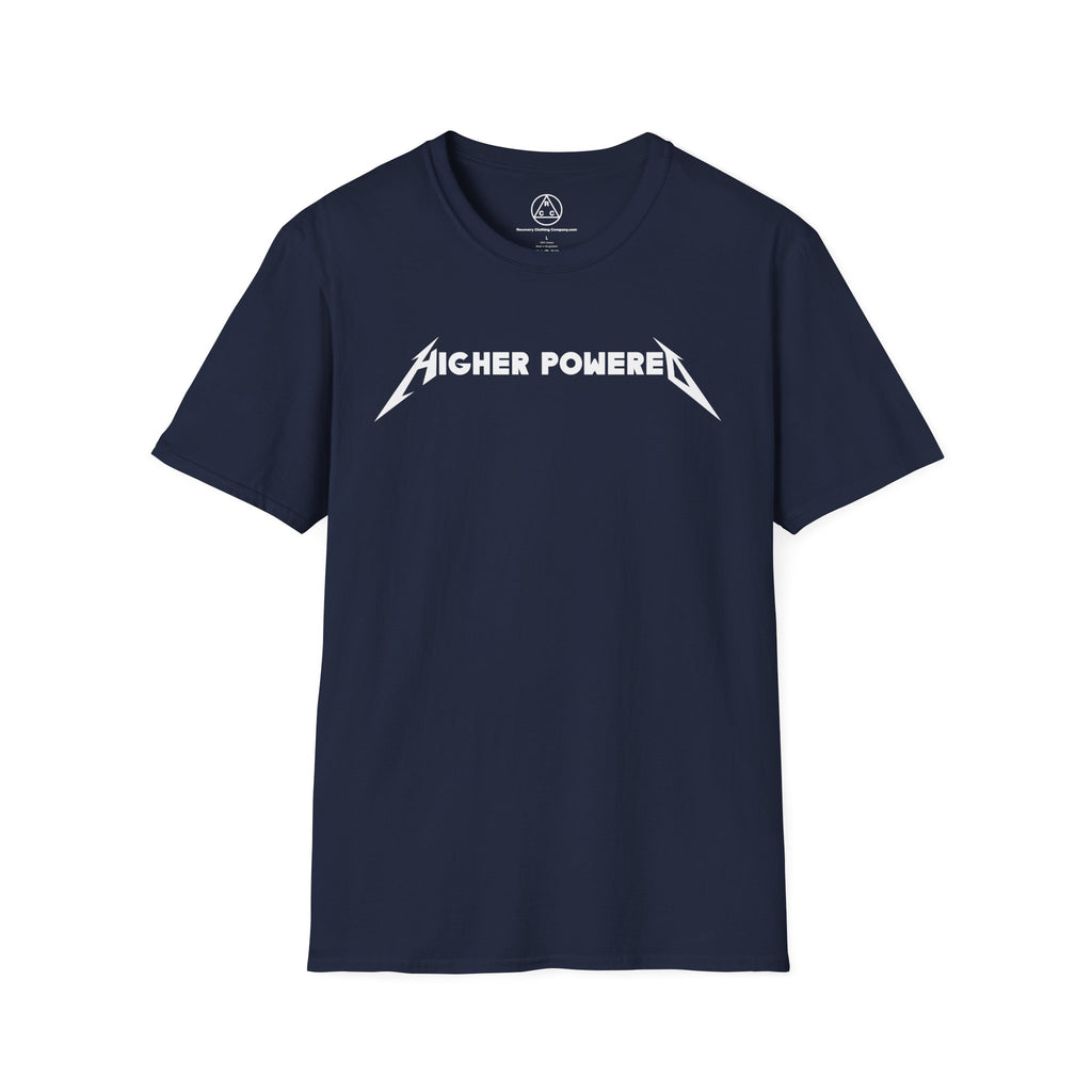 "Higher Powered" T-Shirt — Recovery Clothing Company Logo Tee