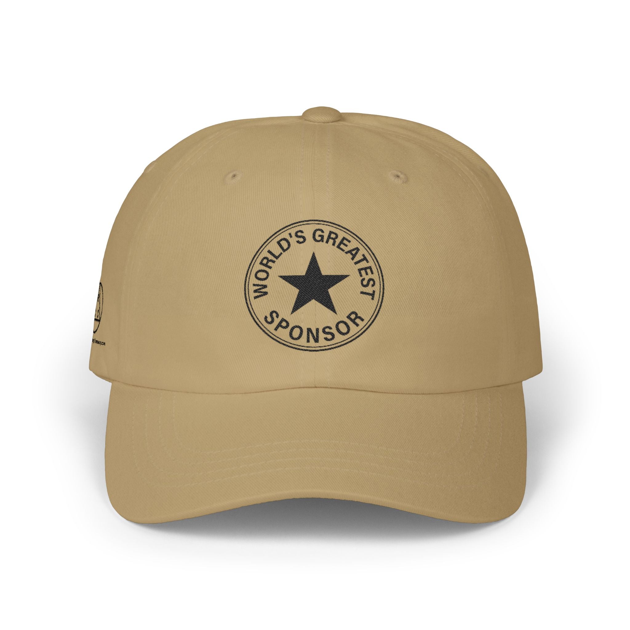 "World's Greatest Sponsor" Dad Cap — Embroidered Star Baseball Hat