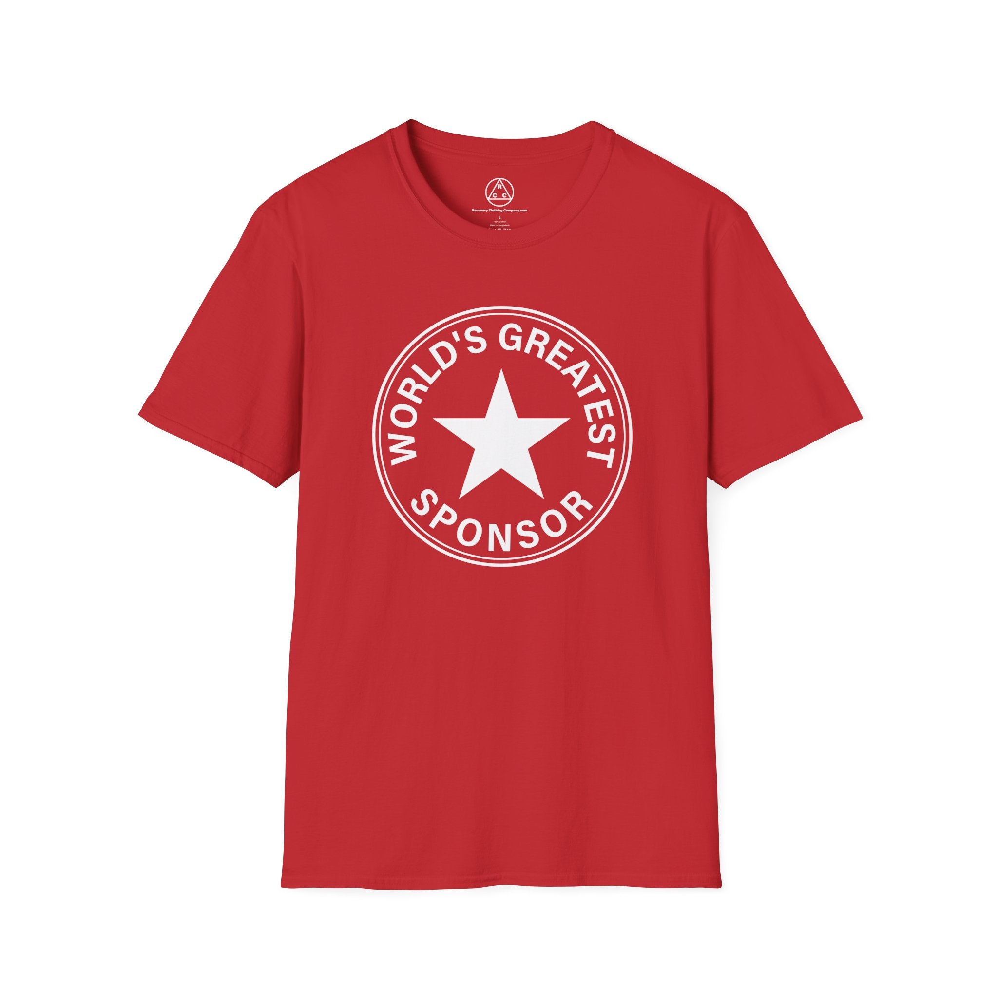"World's Greatest Sponsor" Recovery T-Shirt