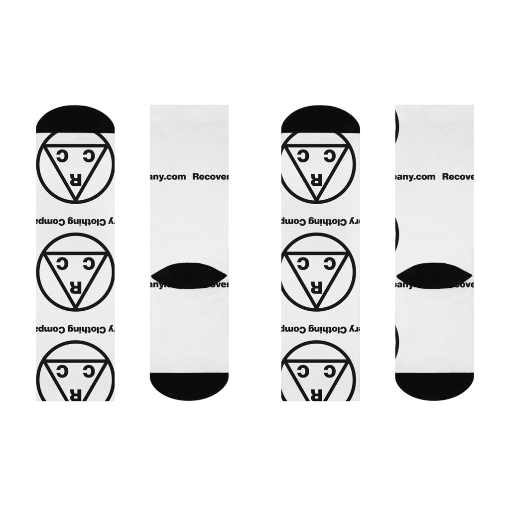 Logo All-Over Print Comfort Socks