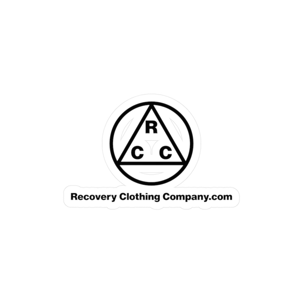 Recovery Clothing Company Kiss-Cut Vinyl Decal – RCC Logo Sticker (Recovery Clothing Company.com)