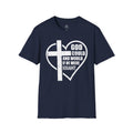 "God Could and Would If He Were Sought" Heart Cross T-Shirt