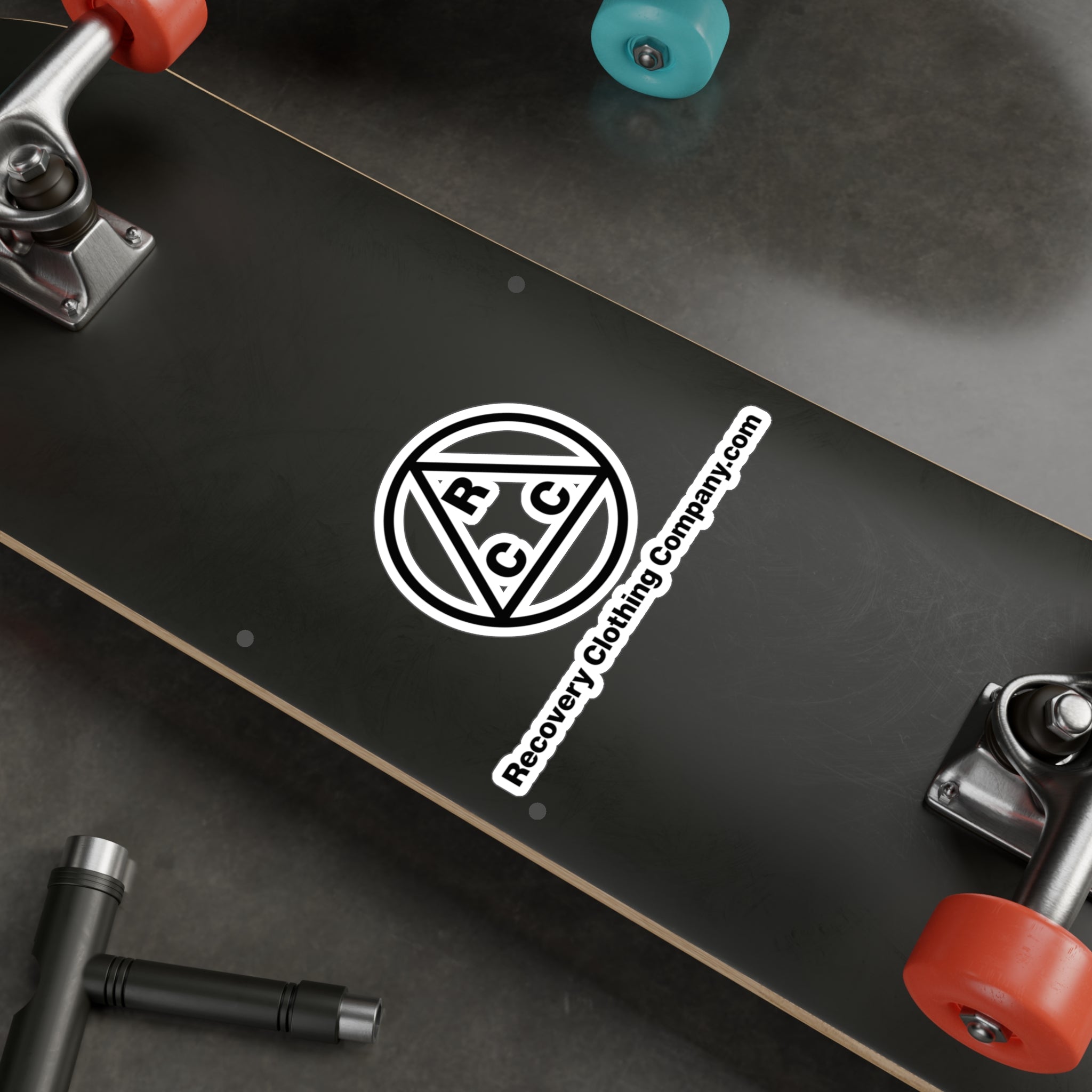 Recovery Clothing Company Kiss-Cut Vinyl Decal – RCC Logo Sticker (Recovery Clothing Company.com)