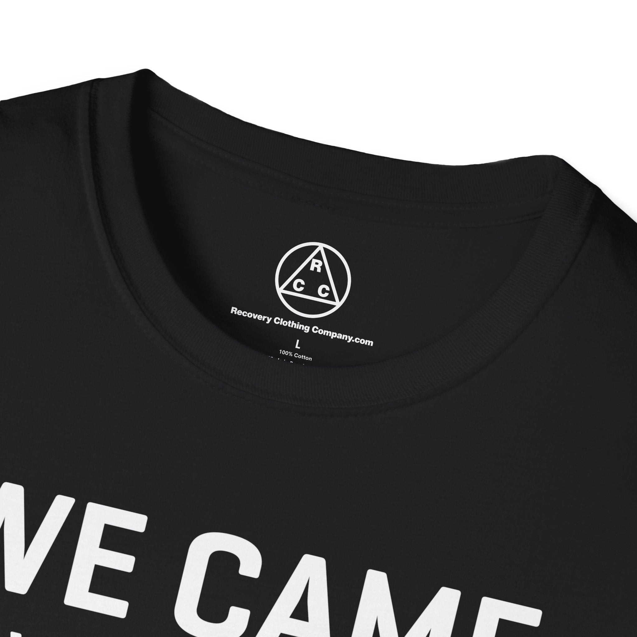 "We Came to Believe" Sober Support Recovery T-Shirt