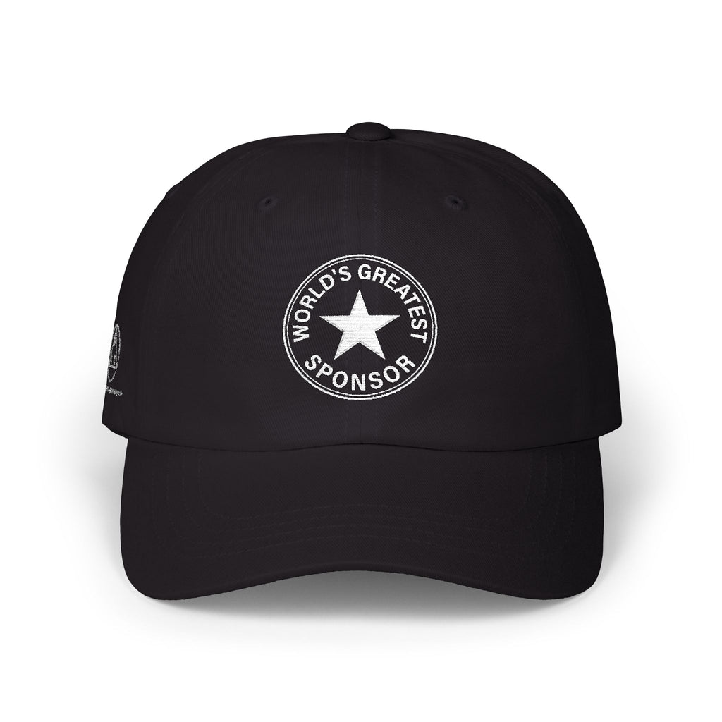 "World's Greatest Sponsor" Dad Cap — Vintage Distressed Embroidered Star Baseball Hat