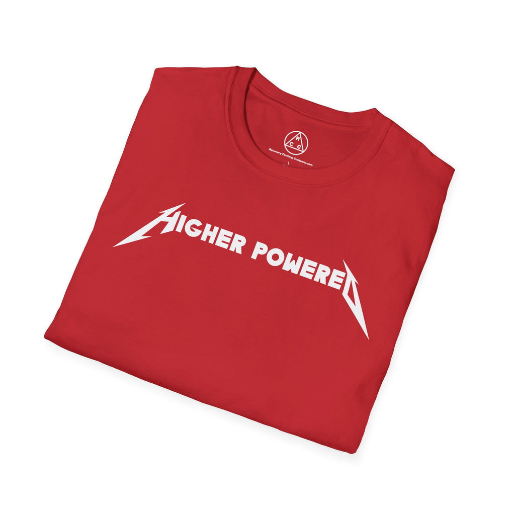 "Higher Powered" T-Shirt — Recovery Clothing Company Logo Tee