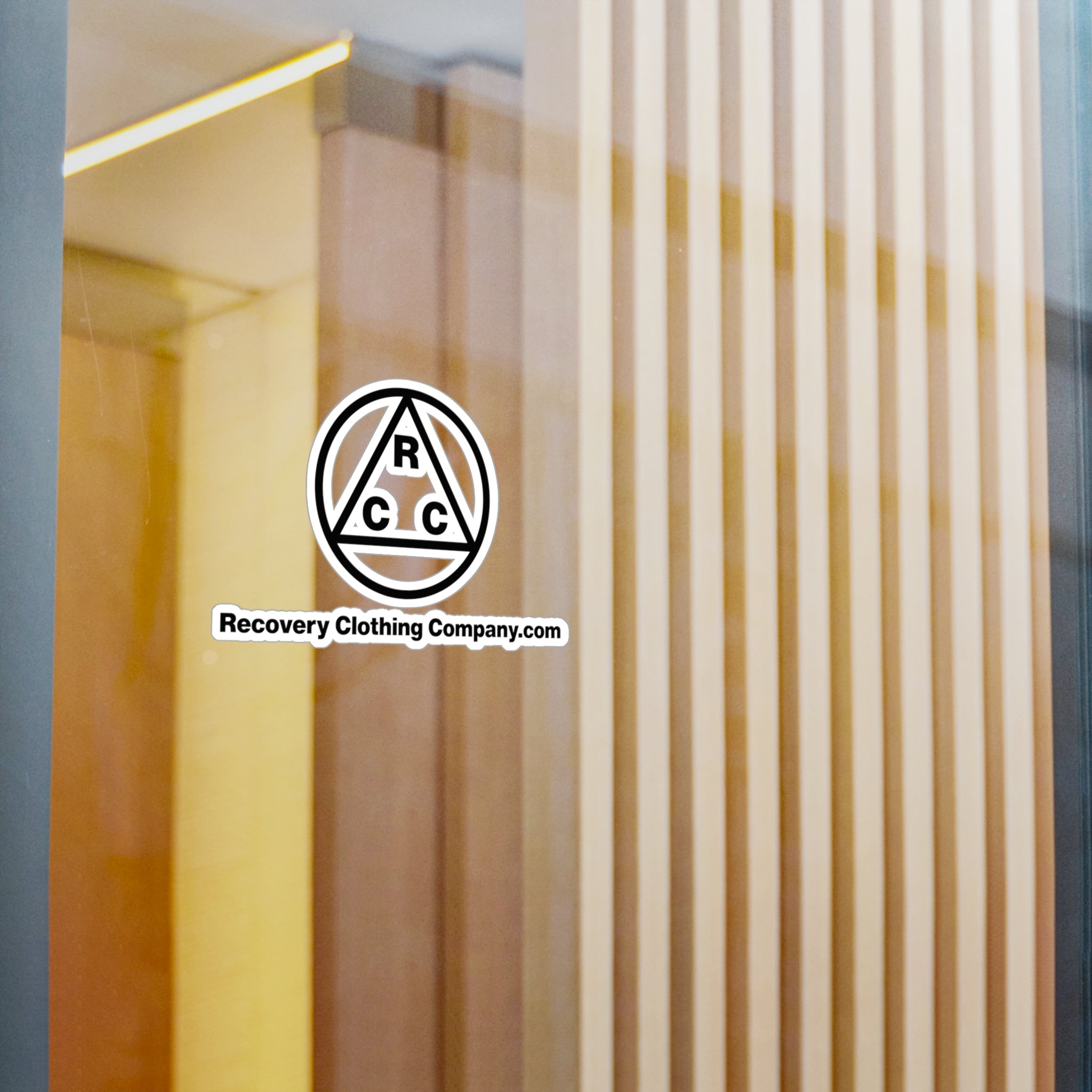 Recovery Clothing Company Kiss-Cut Vinyl Decal – RCC Logo Sticker (Recovery Clothing Company.com)