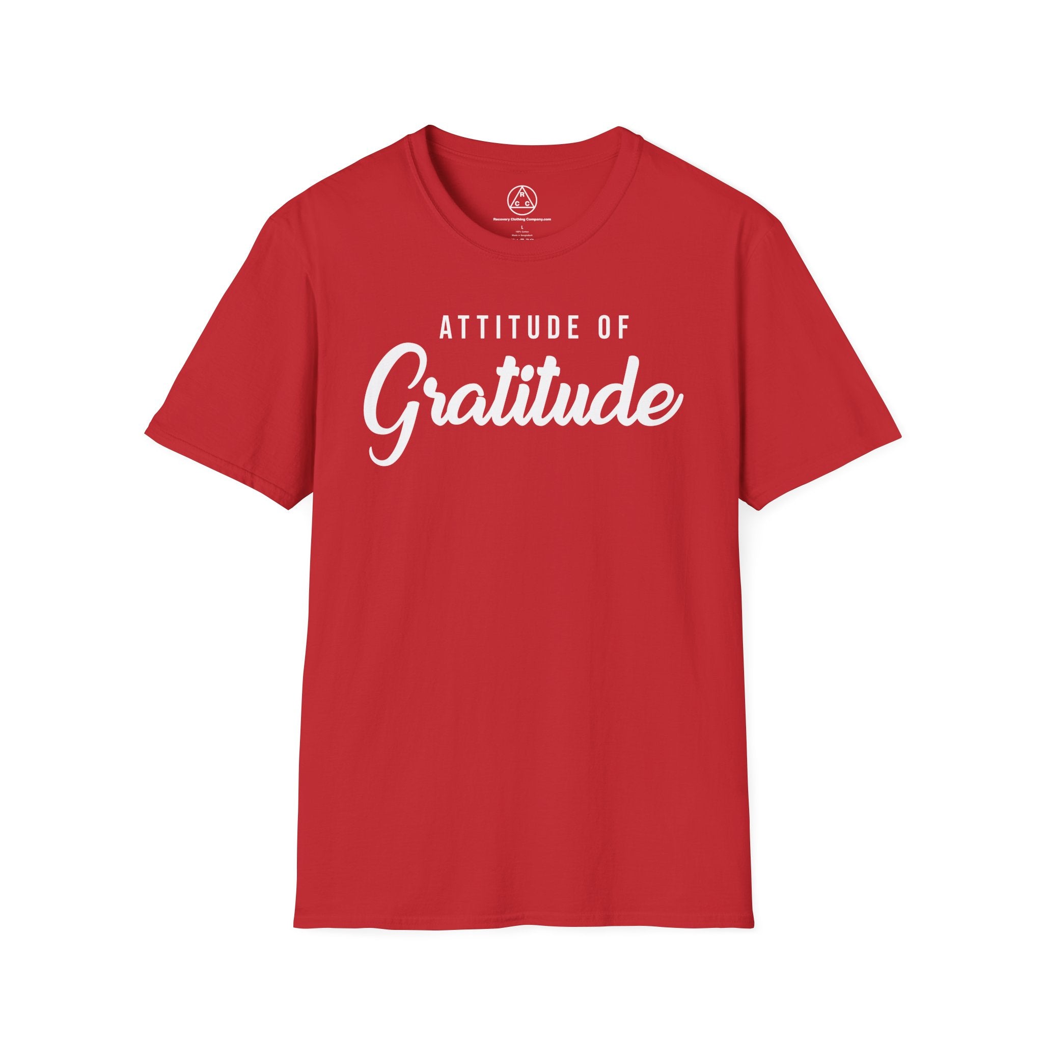 "Attitude of Gratitude" Recovery Tee