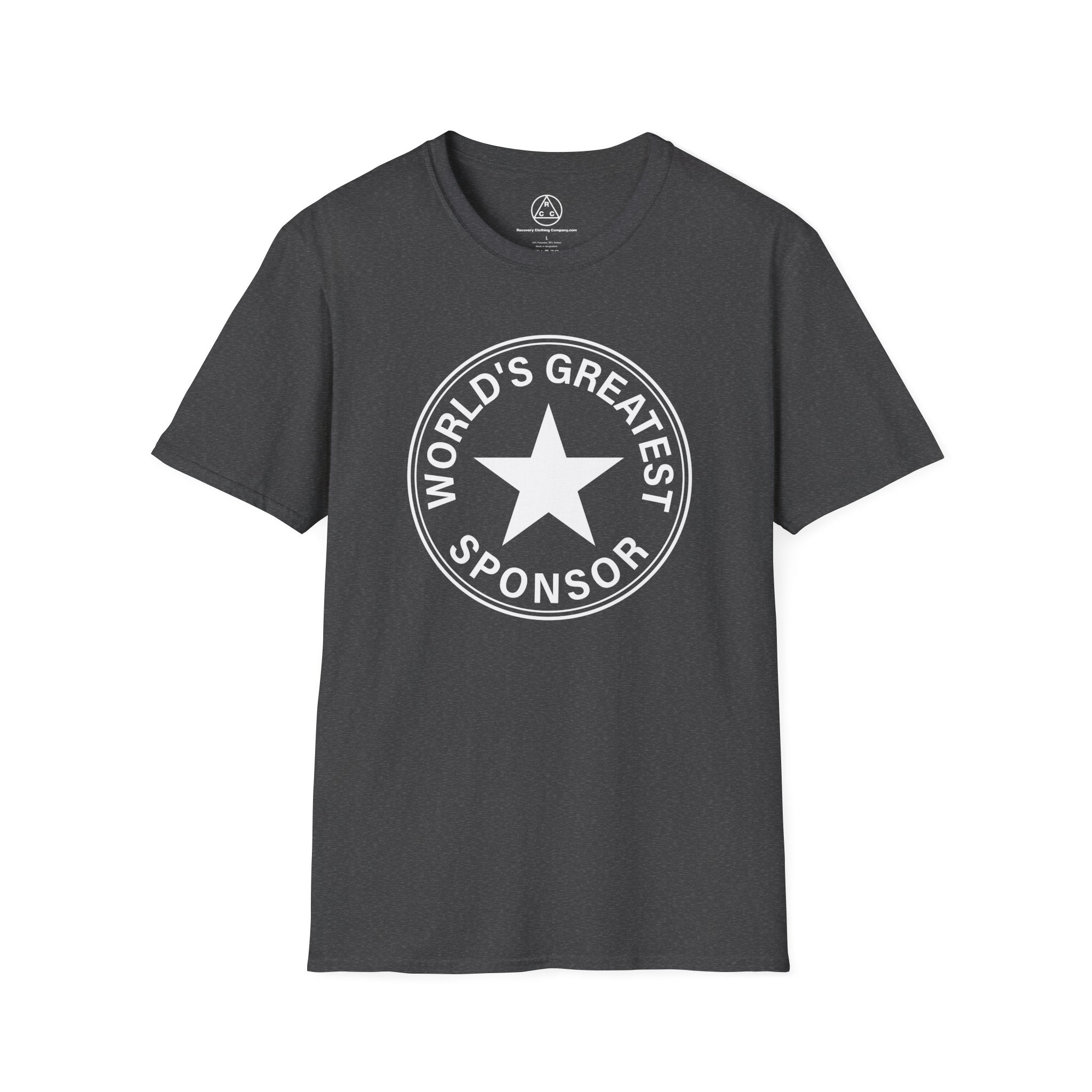 "World's Greatest Sponsor" Recovery T-Shirt