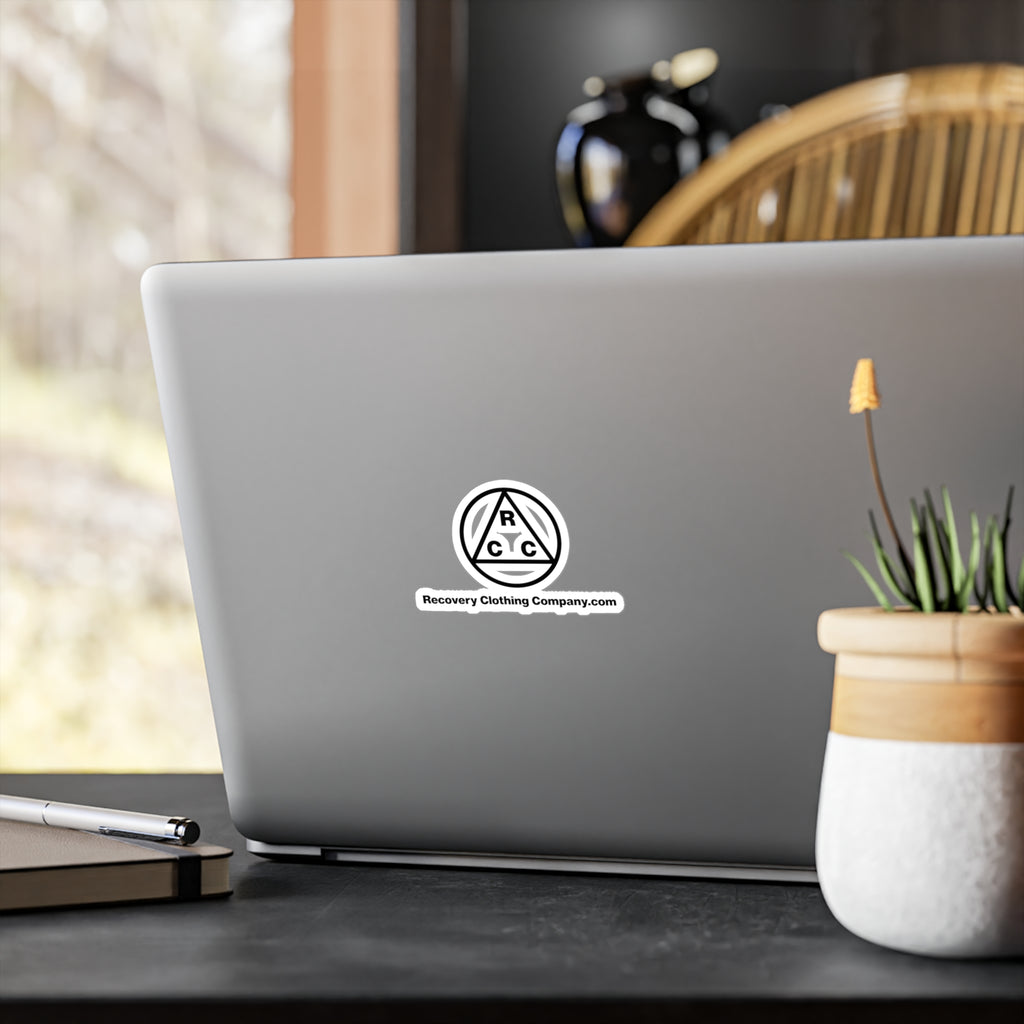 Recovery Clothing Company Kiss-Cut Vinyl Decal – RCC Logo Sticker (Recovery Clothing Company.com)
