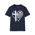 "God Could and Would If He Were Sought" Heart Cross T-Shirt