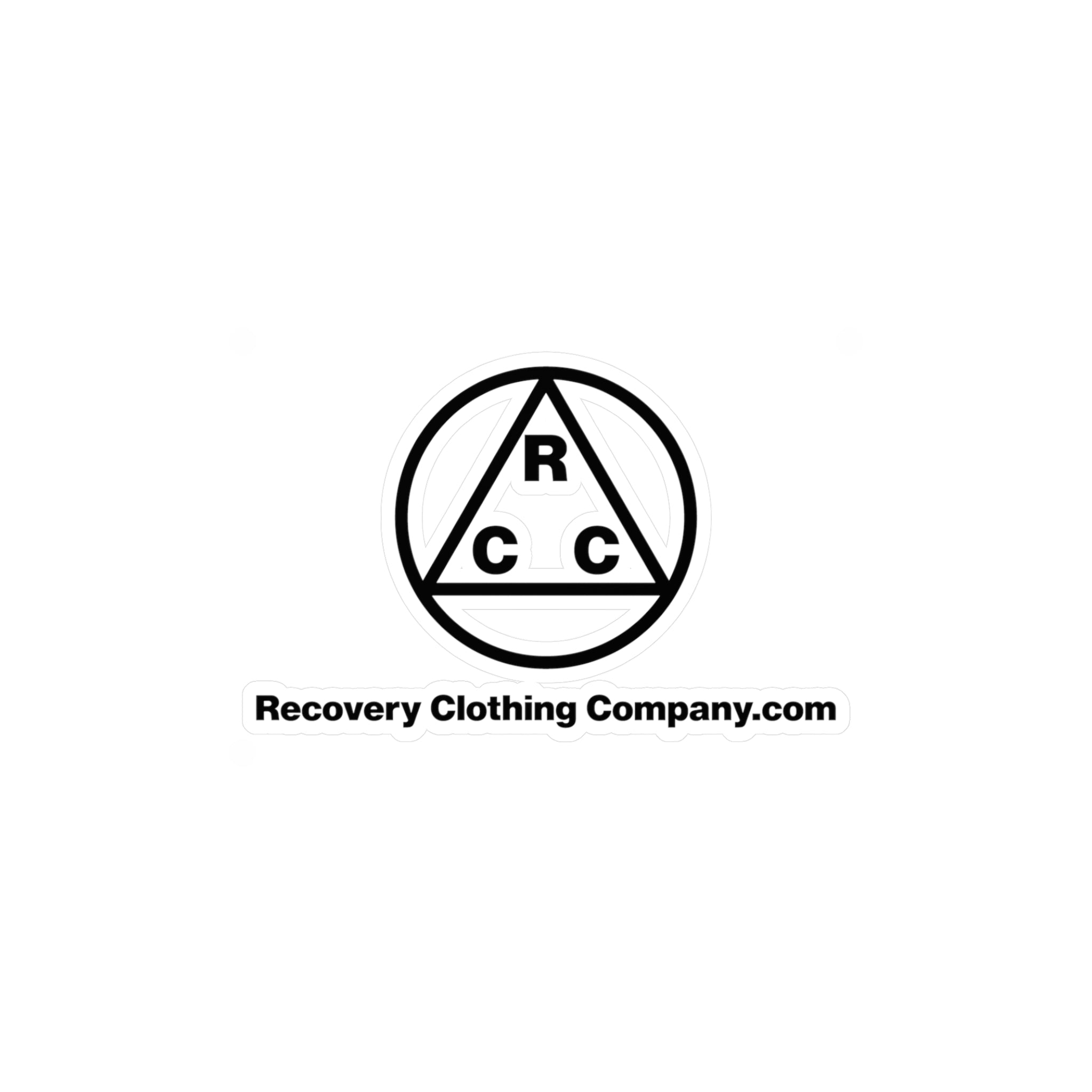 Recovery Clothing Company Kiss-Cut Vinyl Decal – RCC Logo Sticker (Recovery Clothing Company.com)