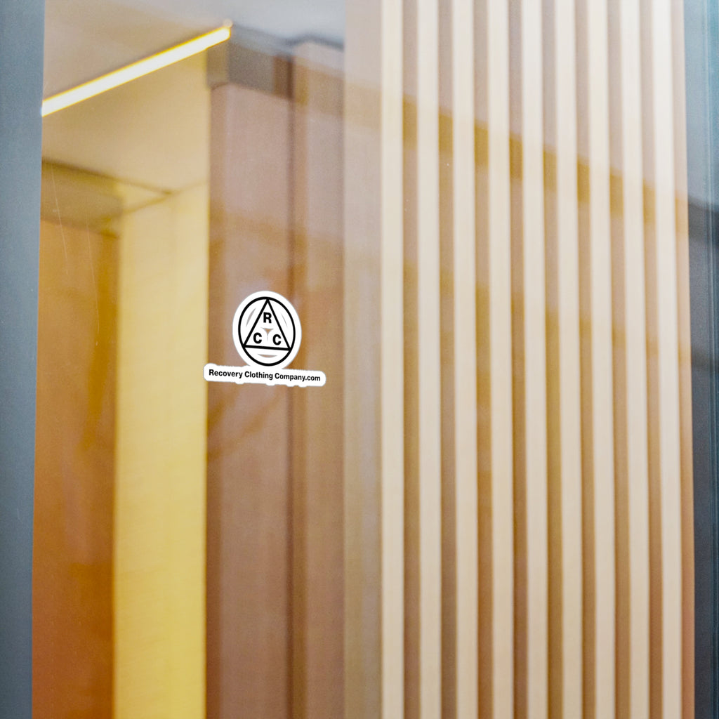 Recovery Clothing Company Kiss-Cut Vinyl Decal – RCC Logo Sticker (Recovery Clothing Company.com)